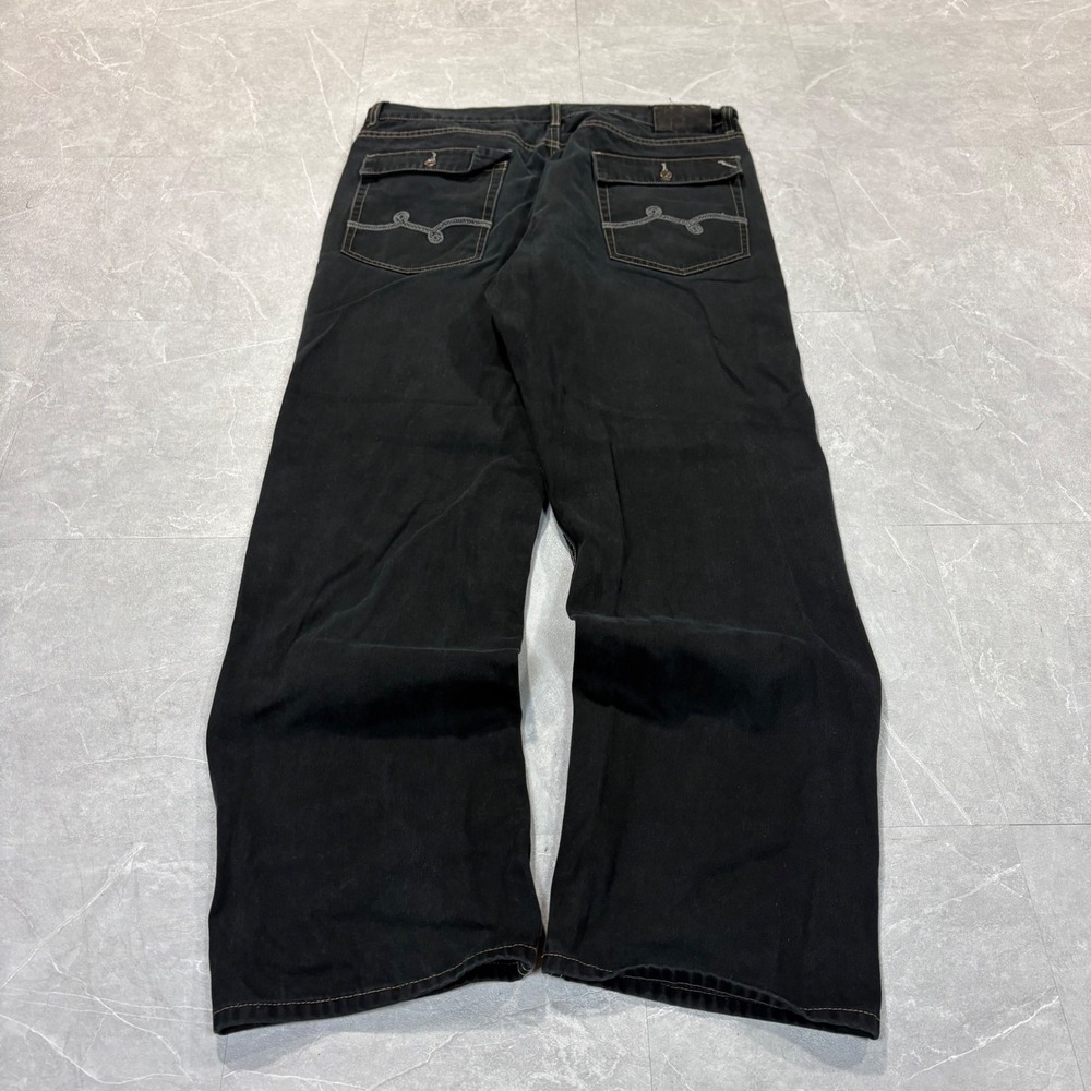 Lrg Jeans Clothing Equipment Mens 40 Black Wide Leg Skate Streetwear Denim Pants